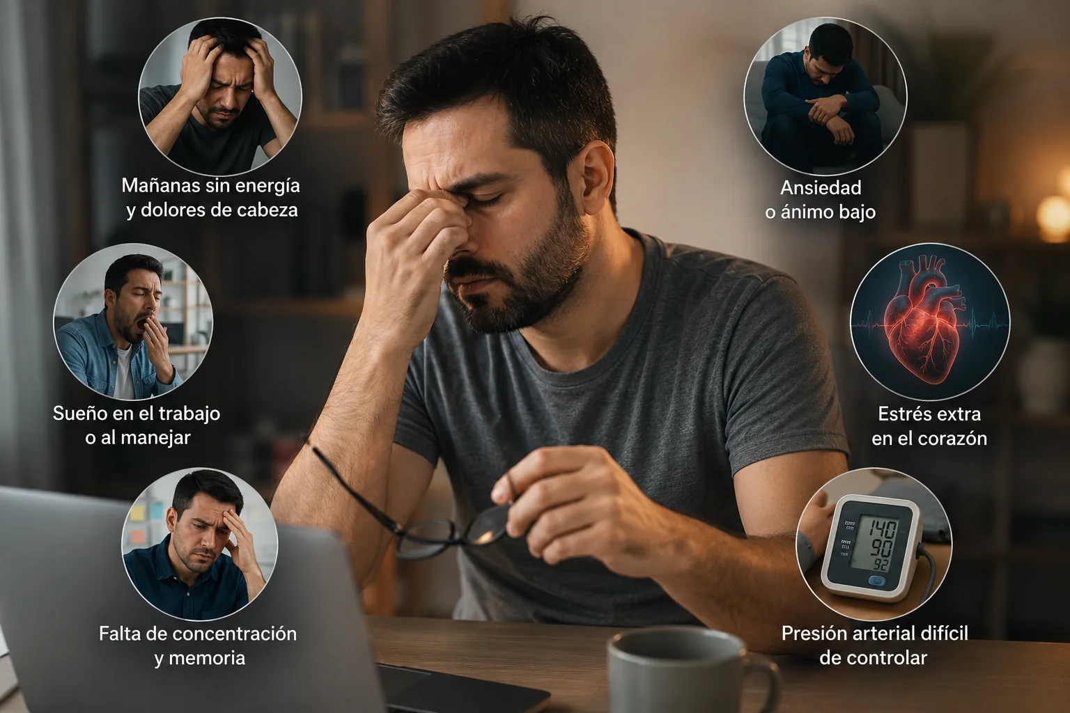 Consecuencias de la apnea del sueño sin tratar